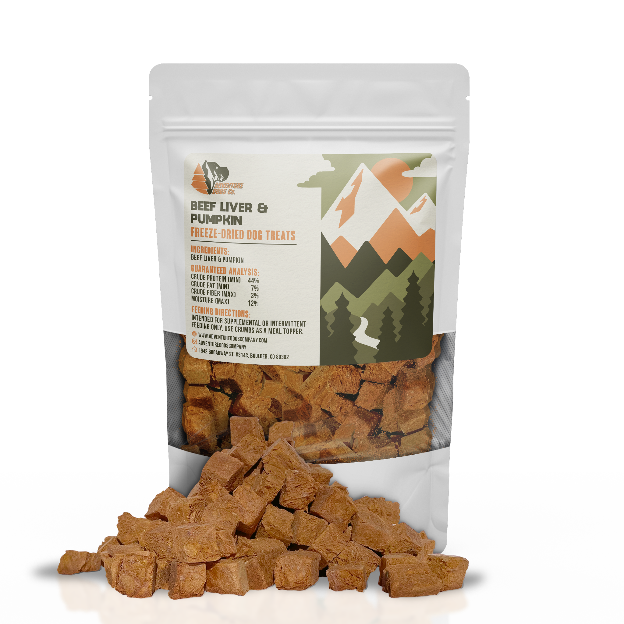 Beef Liver & Pumpkin Freeze Dried Treats