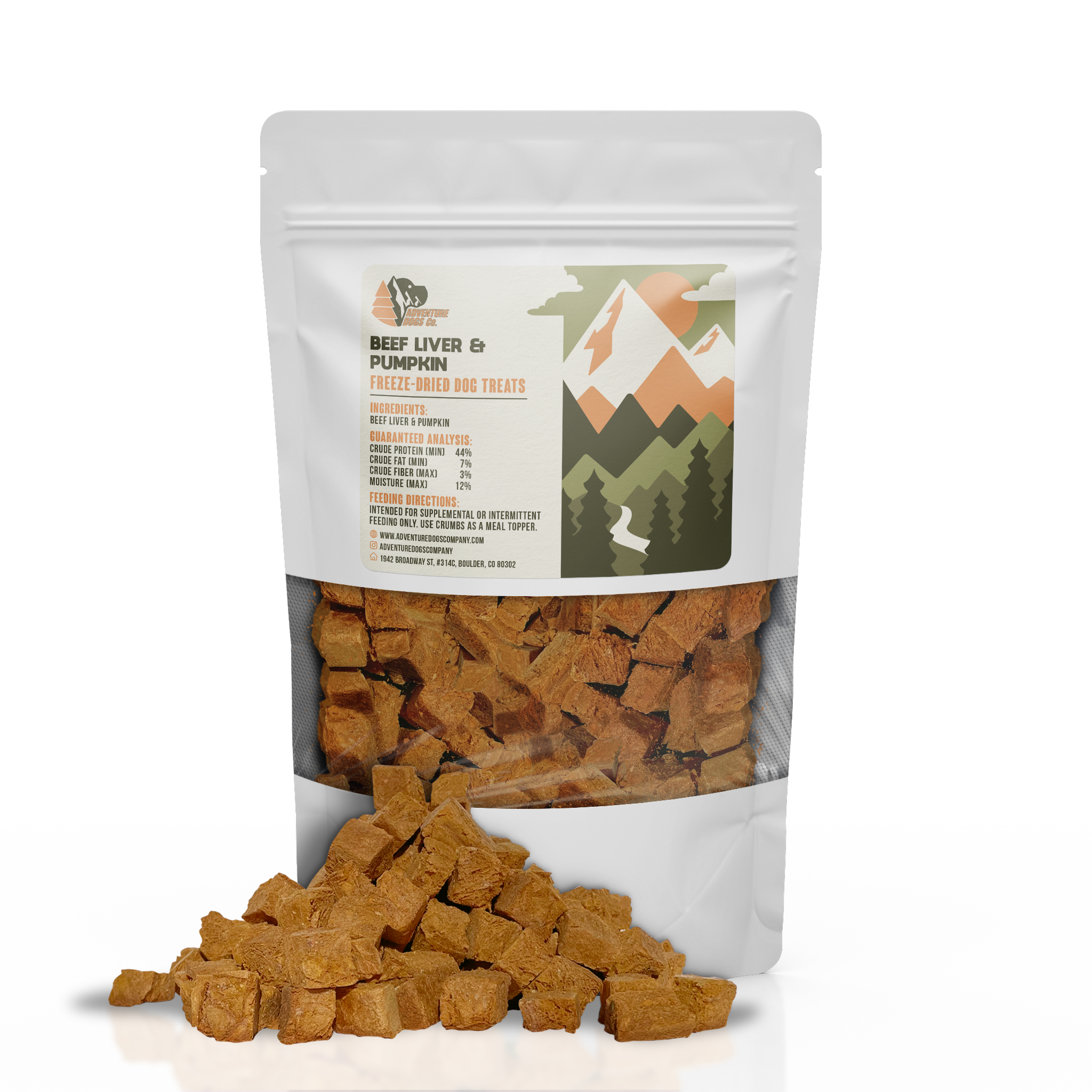 Beef Liver & Pumpkin Freeze Dried Treats