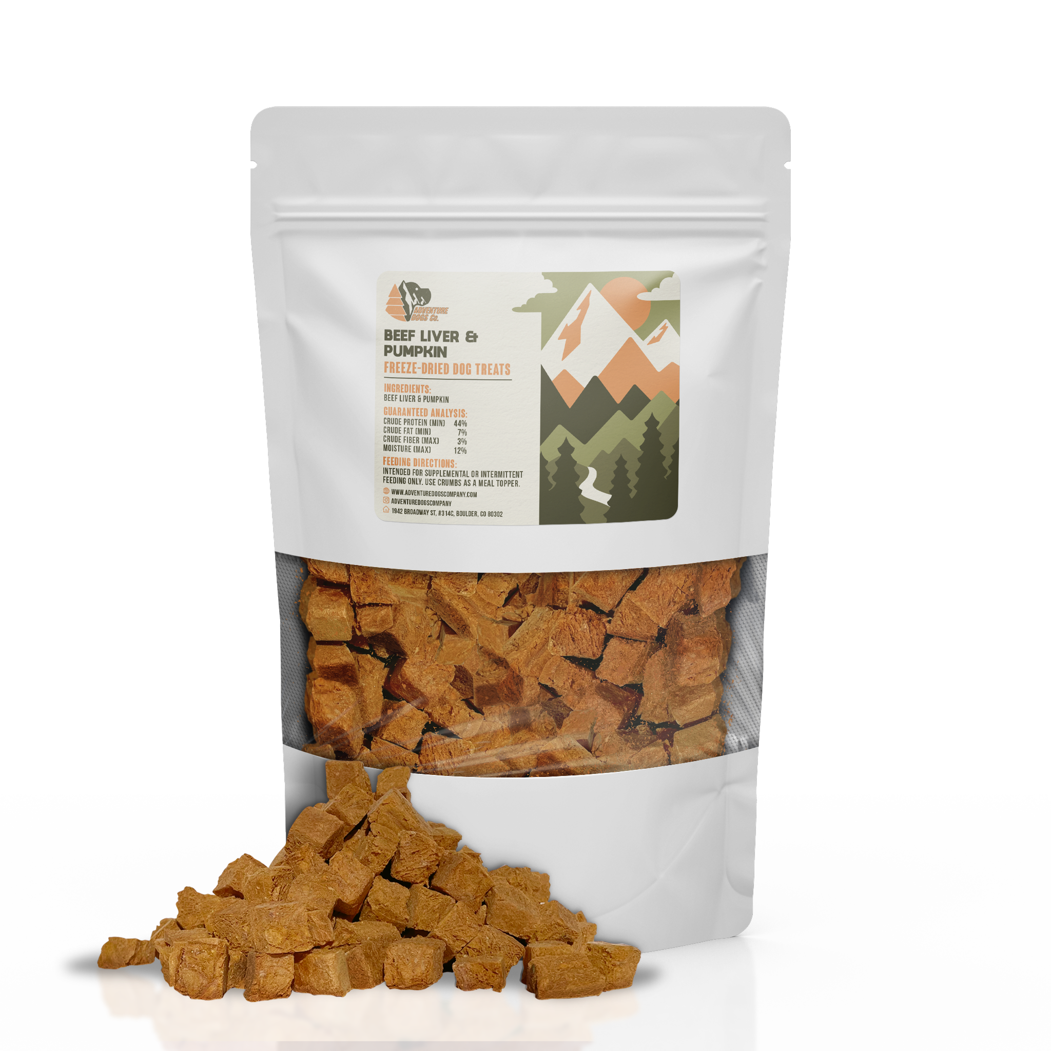 Beef Liver & Pumpkin Freeze Dried Treats